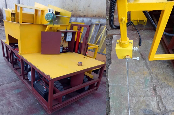 全自動路肩滑模機,公路路肩一次成型機